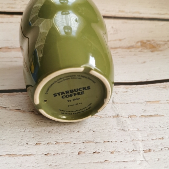 Starbucks Green No Handle Mug - Picture 2 of 4